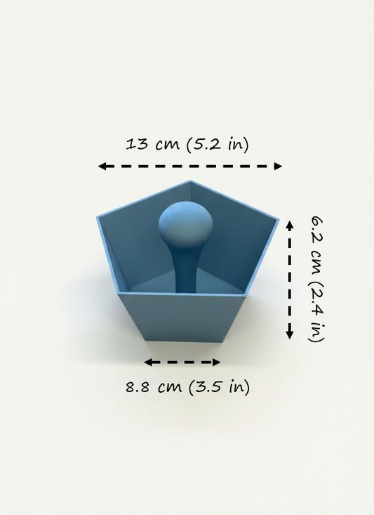 Pentagonal Pottery Rounding Tool (Mini/Regular/Grand Sizes)