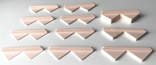 Corner Jigs (1-12 mm) for Bookbinding, Crafts, and Scrapbooking