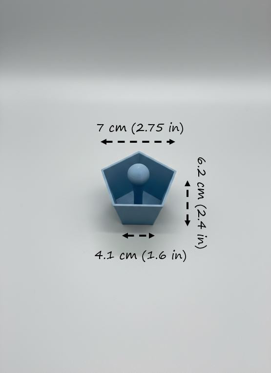 Pentagonal Pottery Rounding Tool (Mini/Regular/Grand Sizes)