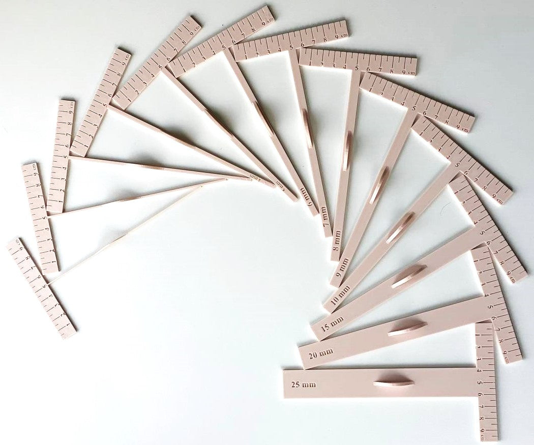 T-Spacers (1-30 mm) for Bookbinding, Crafts, and Scrapbooking