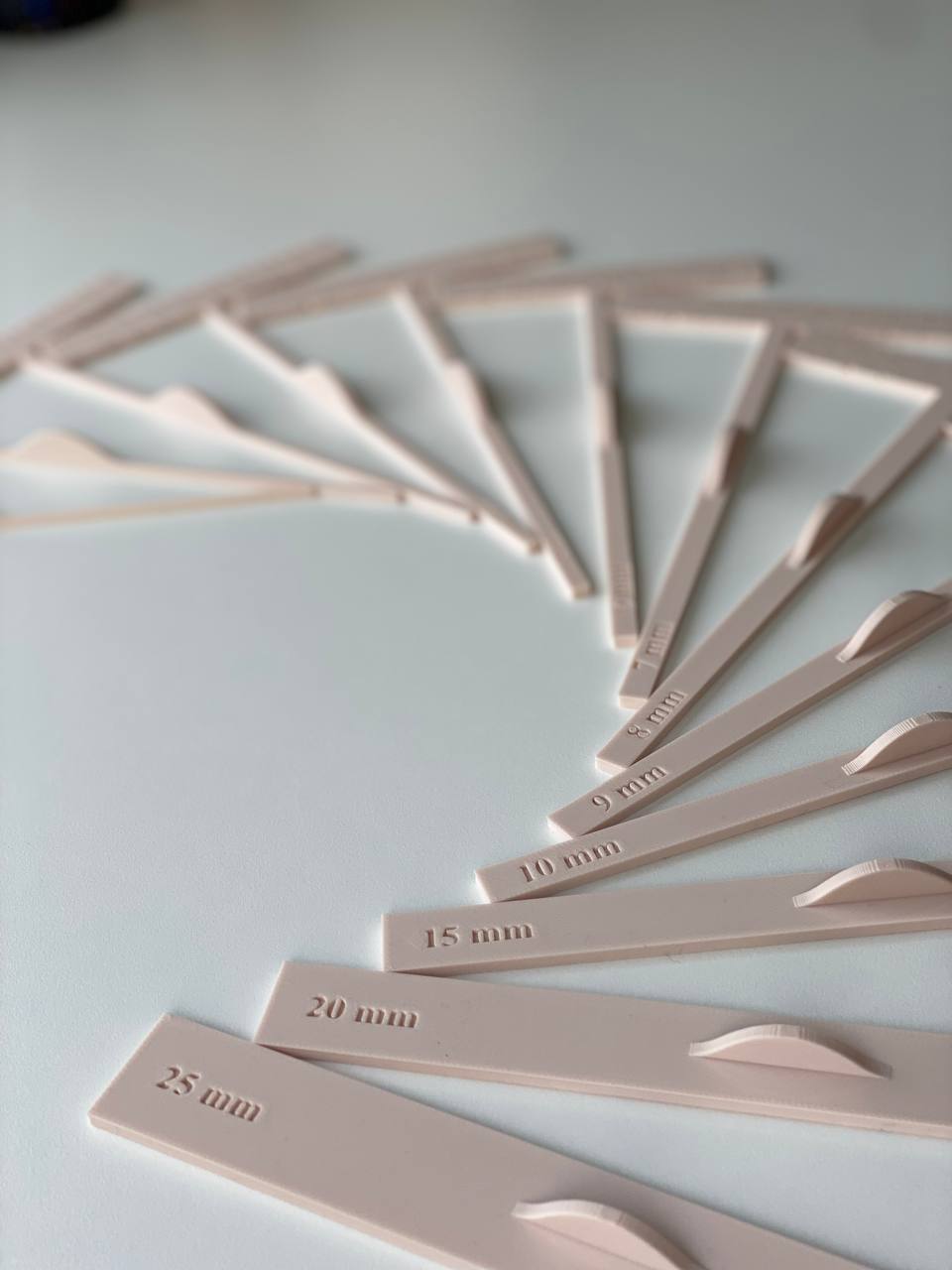 T-Spacers (1-30 mm) for Bookbinding, Crafts, and Scrapbooking