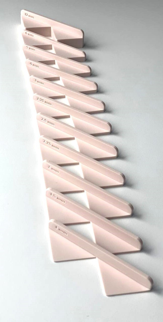 Corner Jigs (1-12 mm) for Bookbinding, Crafts, and Scrapbooking